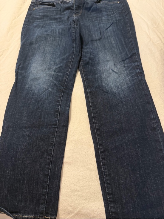 White House Black Market Denim - White House Black Market Women's Dark Blue Boyfriend Jeans